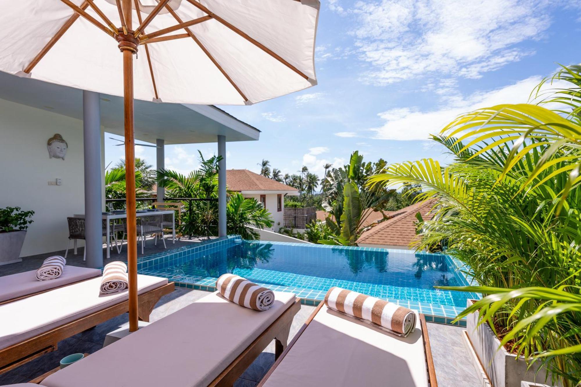 Villa Lea - Piscine - Wifi - Vue - Calme Hua Thanon  Exteriér fotografie